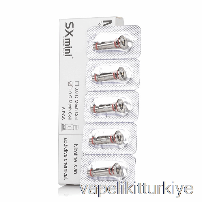 Vape Likit Yihi Sxmini Mk Pro Sınıfı Yedek Bobinler 1.0ohm Mk Pro Bobinleri